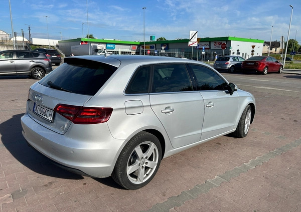 Audi A3 cena 55000 przebieg: 260000, rok produkcji 2013 z Gorzów Śląski małe 277